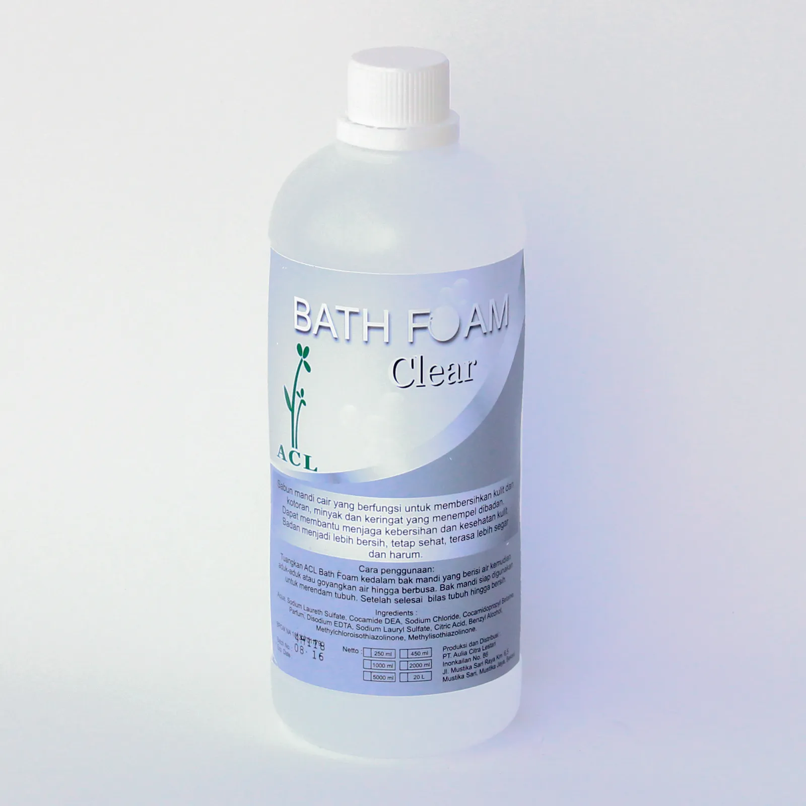 Bath Foam Clear