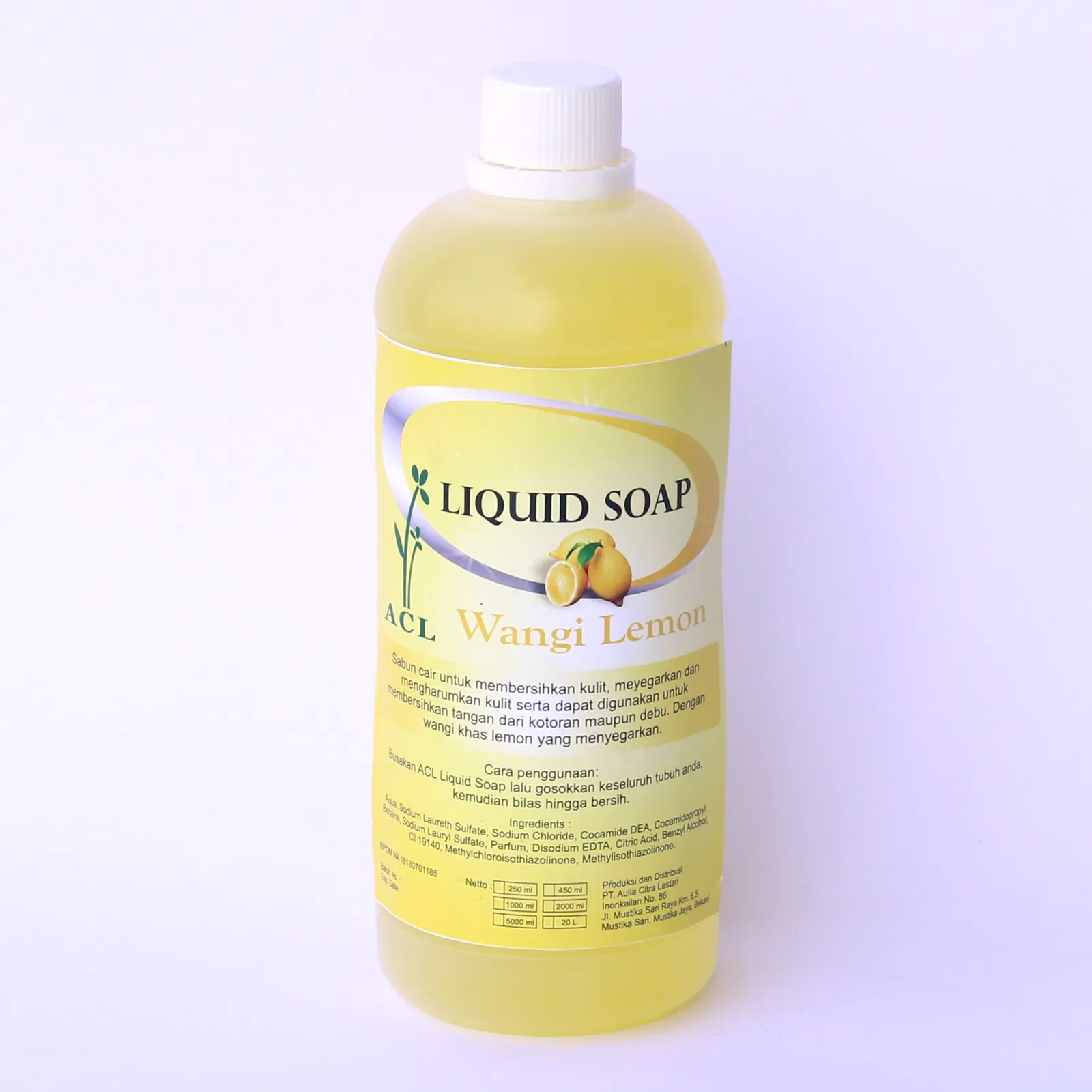 Liquid Soap Wangi Lemon