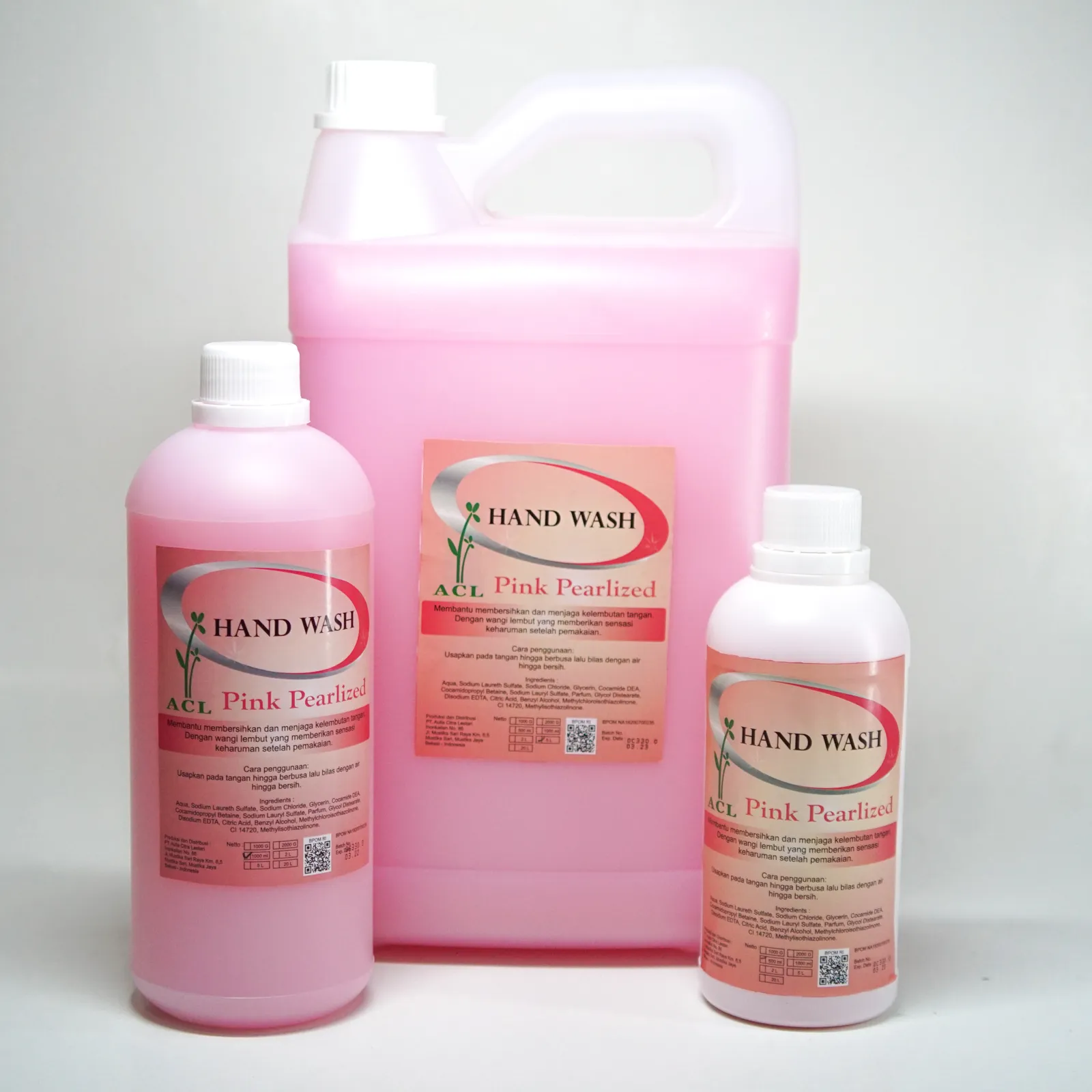 Hand Wash Pink Pearlized
