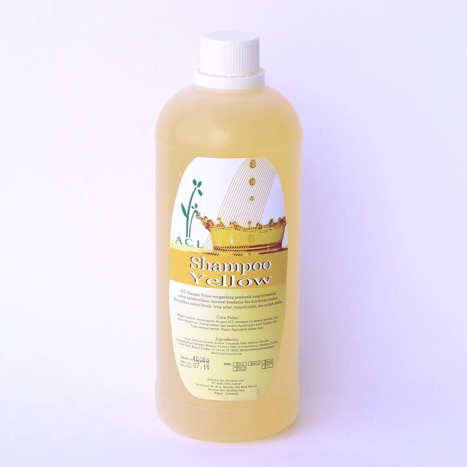 Shampoo Yellow