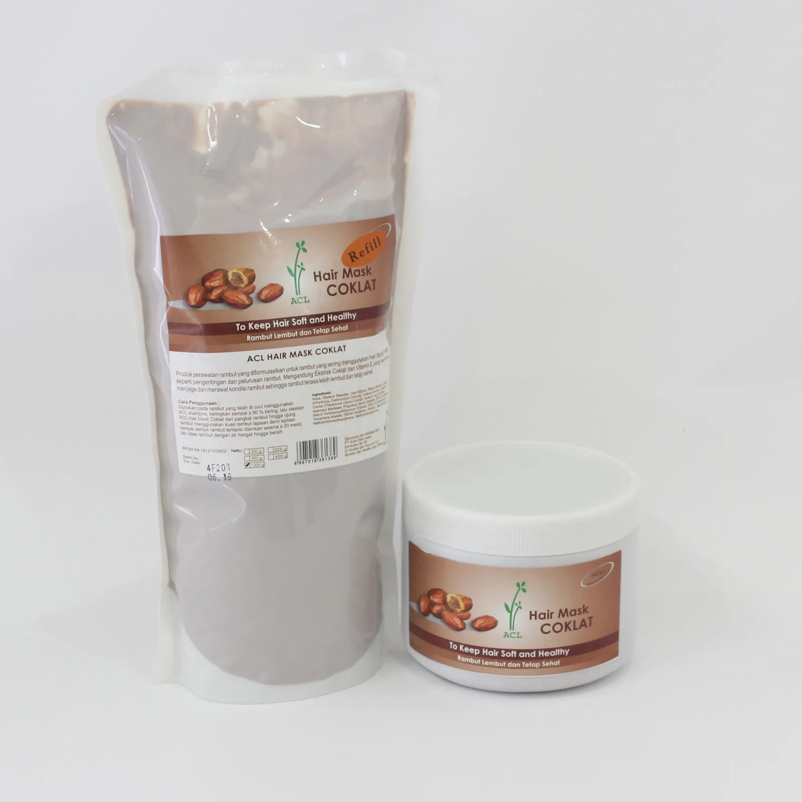 Hair Mask Coklat