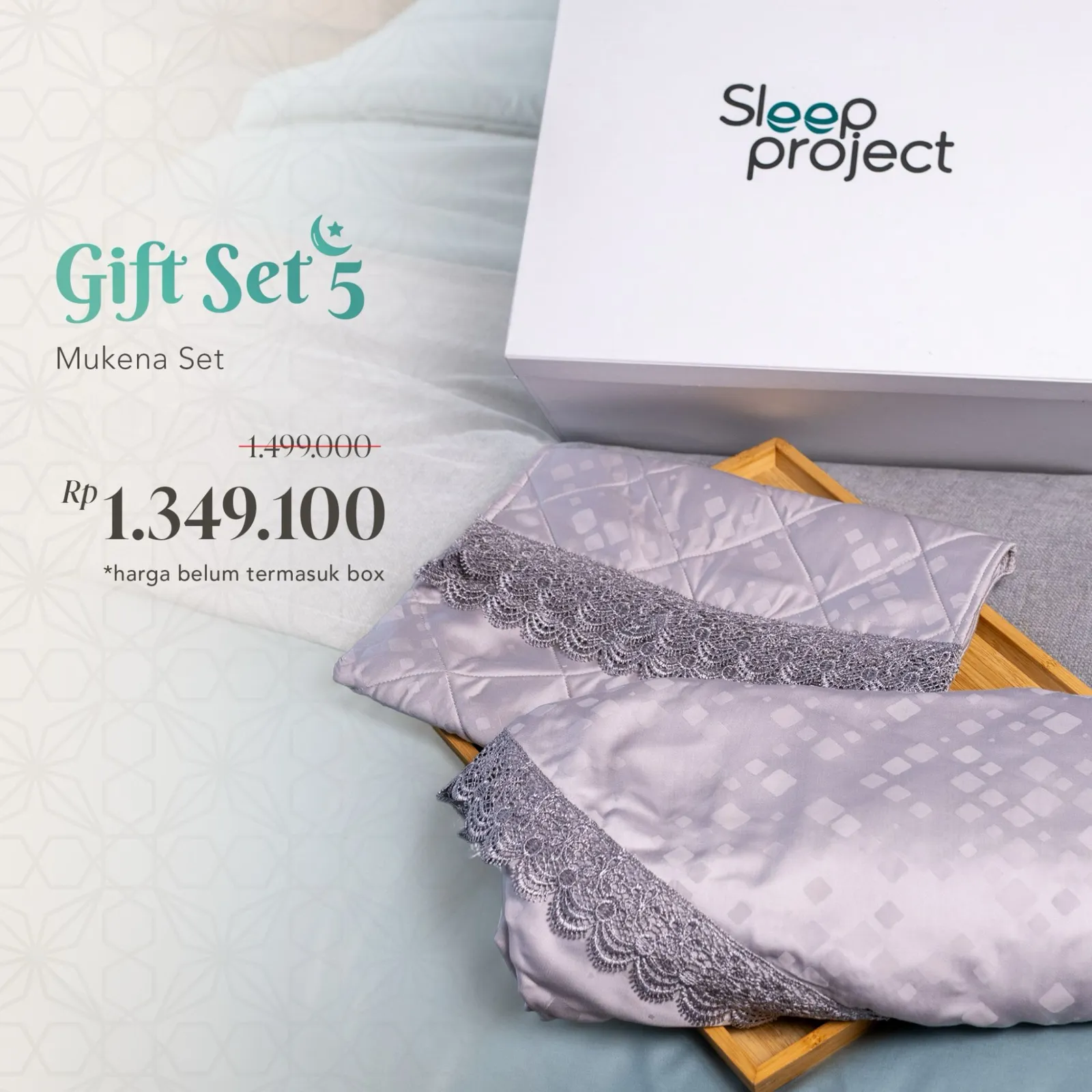 SLEEP PROJECT Ramadan Hampers Premium (Mukena Premium Tencel™)