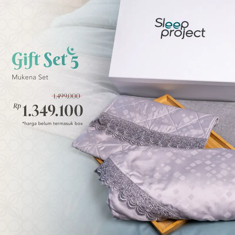 SLEEP PROJECT Ramadan Hampers Premium (Mukena Premium Tencel™)
