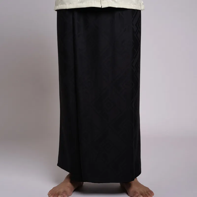 SLEEP PROJECT Sarung Premium BLACK (TENCEL™ Lyocell)