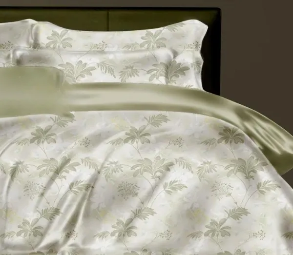 Floral Green - Bedding Set (TENCEL™ Lyocell)