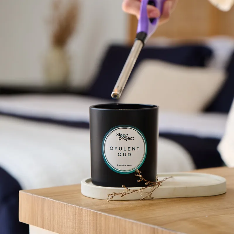Opulent Oud Aromathic Candle - 310g by SLEEP PROJECT
